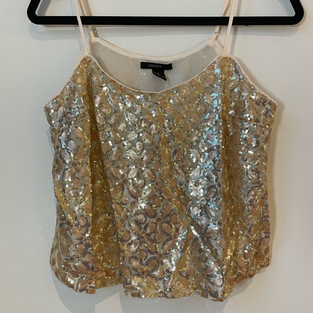 SEQUIN TANK TOP
